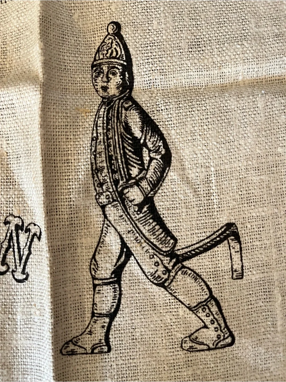 Vintage authentic hand